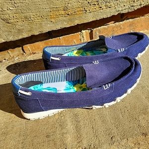 Sketchers Women Slip-on Relaxed Fit® Memory Foam Walking Shoes Sneakers Size 11